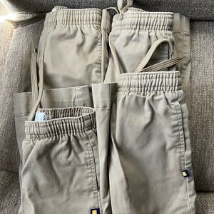 Lot of 4 Dennis uniform Primrose school youth 4 khaki pants.